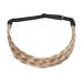 Premium Hair Braids Extensions - Chunky Wide Headband for Women & Girls - Honey Blonde & Light Blonde Mix - Buy Online on GoSupps.com