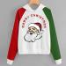 Bigfanshu Womans Fall Clothes Fashion Christmas Sweater Print Hooded Round Collar Long Sleeves Tops - Buy Online on GoSupps.com