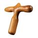 Lurrose 1stk foot massager foot massage tab waist massage.Cat rod manual acupress stand Massage devices Chinese massage balls Hand acupuncture point sticker fragrant wood
