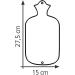 Buy 0.8L Rubber Hot Water Bottle with Velour Giraffe Zulu Cover | International Shipping Available - Buy Online on GoSupps.com