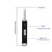 Dipwand Portable Digital Thermometer with Extra Probe Sensor | Travel Temperature Reader | Color Coded LCD Display (Black) - Buy Online on GoSupps.com