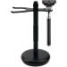 Tsnamay Black 15cm Razor and Brush Stand | Razor Holder & Shaving Brush Stand | Safety Razor Stand Without Logo - International Shipping Available - Buy Online on GoSupps.com