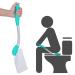 Toilet aids wiped off helper themselves wiped off for toilet hygiene toilet aid help for older pregnant women and people with hand injuries