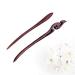 Lurrose Sandalwood Hairpins - Vintage Hair Sticks & Chignon Maker for Women | Gift for Girls & Actresses (2 Pieces) - Buy Online on GoSupps.com