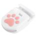 1 Set Anti-Skid Handle Eyelashories Eyelash Curler Makeup Eyelashories Eyelash Curling Kit Mini White Accessories