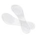 BESTOYARD 1 Pair Women Transparent Gel Insoles Non-Slip Heel Protector Arch Support Breathable Self-Adhesive for High Heels