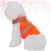 Villcase High Visibility Reflective Safety Vest for Dogs - Breathable Fluorescent Orange Summer Clothing for Walking Running Hiking - Size L - Buy Online on GoSupps.com