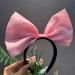 Pink Hair Bow Bowknot Headband for Women Girls Bow Christmas Hair Accessories Huge Bow Headband Bow Hair Band for Women Girls Pink Ribbon Bow Pink Hairband Bow Headbands for Women's Hair - Buy Online on GoSupps.com