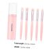 Buy Eye Shadow Brush Set - Eyeliner & Makeup Brush Holder Kits | Pink ABS Handle | International Shipping - Buy Online on GoSupps.com