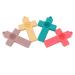 4Pcs Silicone Baby Teether Toy - Infant Teething Relief for Sore Gums | Chew Toys for Comfort - Buy Online on GoSupps.com