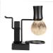 Minkissy Stainless Steel Razor Holder & Shaving Brush Stand Set - Dual Holder with Bowl for Men s Grooming Accessories - Buy Online on GoSupps.com