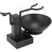 Voragrl Barber Men Metal Shaving Holder Set - Black Shaving Brush Holder Tray Soap Cup & Bowl for a Luxurious Shave | International Shipping Available - Buy Online on GoSupps.com