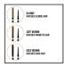Max Factor Brow Shaper Double Mechanical Pencil with Spoolie Brush - Ultra Fine Tip Matte Finish - Brown 20 - International Shipping Available - Buy Online on GoSupps.com