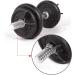 Buy 4 Pack Dumbbar Spring Clasp & Clip - 30mm Dumbbell Closures for Sports & Festivals | International Shipping - Buy Online on GoSupps.com