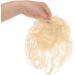 Human Hair Topper Curly Wavy Toupee Clip in Hair Extensions Hairpieces Hair Replacement with Bangs for Women - Buy Online on GoSupps.com