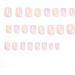 24pcs French False Nails Purple Tip Short Stick on Nails with Daisy Flowers Design - Removable Press on Nails for Nail Art - 0199Y03 - Buy Online on GoSupps.com