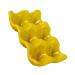 Angoily 1pc Egg Tray Egg Display Tray Red Egg Holder Egg Holder for Refrigerator Mustard Household Ceramics