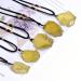 raw Crystals Stones Citrine Crystal Necklace for Home Decoration 1PC Natural Luster