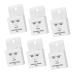Angoily 6boxes Tattooing Auxiliary Rulers Measuring Manual Supplies Practical Ruler Eyebrow Embroidered