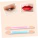 BELLIFFY 24pcs Eye Shadow Applicator Cosmetic Eye Brushes Double Head Eyeshadow Brush Eyeshadow Sponge Brush - Buy Online on GoSupps.com