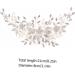 FRCOLOR Set of 2 Alloy Pearl Hair Comb Hair Accessories Bridal Veil Comb Pearl Jewellery Tiara Headwear for Bridal Headpiece Beads Manual Decorate Iron Wire - Buy Online on GoSupps.com