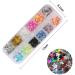 Buy EBANKU Star Glitter Confetti - 24 Boxes Holographic Sequins for Nail Art | Colorful 3D Laser Glitter Decals - Buy Online on GoSupps.com