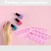 FTONOM5 6Pcs Toenail Polish Painting Pedicure Sponge Separator Spreaders - Nail Art Accessories for Men and Women - Buy Online on GoSupps.com