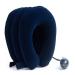 Warm Girl Cervical Varf-Varnic traction device-inflatable & adjustable neck collar pillow-at home traction to relieve neck and shoulder pain blue