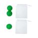 Gleavi 1 set of fascia ball massage ball Myofascial release shoulder massage device Instructions Foot massager Massage Ball's scooter massager Massage device in spherical shape body ice hockey