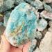 Natural Crystal Rough 1PC 400G-500G Natural Raw Gemstone Rough Chrysocolla Stone Fynchenite Crystal Specimen for Sale Natural Luster - Buy Online on GoSupps.com