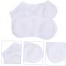 FRCOLOR 3 Pairs of Protective Socks Moisturising Socks with Socks for Women Spa Moisturising Gel Socks Beauty Socks Socks for Feet with Lotion Enriched Socks White Foot - Buy Online on GoSupps.com