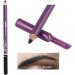 Kcabrtet Hard Tip Eyebrow Pencil with Eyebrow Comb 2 in 1 Waterproof Sweatproof Long Lasting Non-dizzy Eyebrow Pencil Pen with Brush(01) - Buy Online on GoSupps.com