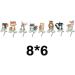 Woodland Party Cupcake Toppers - 48pcs Woodland Theme Baby Shower & Birthday Decorations - Buy Online on GoSupps.com
