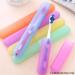 Wmool Travel Accessories Toothbrush Tube Cover - Portable Purple Luggage Boarding Box | Fashionable Plastic Packaging - Buy Online on GoSupps.com