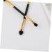 OHPHCALL 40 Pcs Double Ended Eyeshadow Brush Makeup Eye Brush Precision Eyeshadow Brush Eye Brush for Eyeshadow Eye Shadow Brush for Makeup Eyeshadow Makeup Brush Eyeshadow Brush for Women 12.50X0.50X0.50CMx2pcs Goldenx2pcs - Buy Online on GoSupps.com
