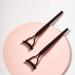 2 PCS Metal Teeth Eyelash Comb & Makeup Mascara Applicator - Curler & Separator Grooming Brushes - Buy Online on GoSupps.com