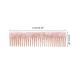 Korean Acetate Antistatic Massage Hair Comb - Large Tooth Hairbrush with Turtle Shell Print - Fantasy Blue Color - Hairdresser Brush Kamm Set - International Shipping Available - Buy Online on GoSupps.com
