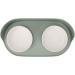 Kjaoyu Elevated Puppy Bowls for Food & Water | Ceramic Cat Bowls | Cervical Spine Protection | Double Feeder | Green & White - Buy Online on GoSupps.com