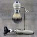 Classic Ivory 3-Part Shaving Set for Men | Synthetic Brush & Mach 3 Razors | Perfect Gift - Buy Online on GoSupps.com