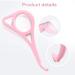 Aligner & Retainer Remover Tool Set - Ideal for Invisible Braces, Trays, Dentures - 2pcs Pink - Buy Online on GoSupps.com