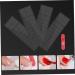 VINTORKY 10 Sheets Nail Stickers Nail Polish Sticker Clear Gel Strip Nail Art Sticker Gel Transparent Nail Strips Clear Fingernail Polish Semi Cured Gel Nail Wrap Kit Gels Double Sided Tape - Buy Online on GoSupps.com