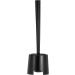 Ikea Black Toilet Brush - Durable Polypropylene 35.6 x 10.9 x 10.4 cm - International Shipping Available - Buy Online on GoSupps.com