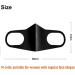 10 Pcs Black Stretchy Soft Fabric Face Mask - Washable Reusable Cloth Masks for Fashion Unisex - Buy Online on GoSupps.com