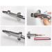 Fattoz Portable Single Action Airbrush 0.3mm Nozzles Airbrush Pen for Model Cake Nail Car Painting Beauty Inkjet Easy to Use -Red - Buy Online on GoSupps.com