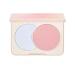 2 Shades Matte Face Powder Blush Palette Baked Makeup Blush Powder High Pigment Pressed Blush  Vegan Rouge Blush for Cheek and Eye Shadow Smooth Soft Waterproof Long Lasting Contour Blush Powder