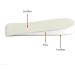 uxcell Height Increase Insoles 1.5cm Taller Shoes Pad for Men Women - White Leather Foam Insert - Pack of 2 - Buy Online on GoSupps.com