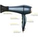 5000W Large Wind Professional Hair Dryer Negative Ionic Hair Blow Dryer Salon Not Hurt Hair Hairdryer Hot Cold Wind Adjustment - Buy Online on GoSupps.com