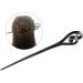 Lurrose 1pc Natural Ebony Hair Chopsticks Vintage Hairpin Wooden Hair Stick for Women Lady - Buy Online on GoSupps.com