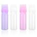 Fantesi 4 pieces Applicator bottle hair 160ml hair oil applicator hair dye brush brush bottle hair oil application bottle hair oil bottle with brush