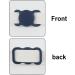 2pcs Airtag Dog Collar Holder Waterproof Silicone Case for GPS Tracker Scratch-Resistant Protective Airtag Case Air Tag Holder for Dogs Cats Pet Collars (Red+Blue) - Buy Online on GoSupps.com